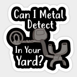 Metal Detecting, Pinpointer Sticker